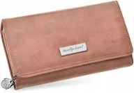 Portfele - Duży Portfel Damski Portmonetka Z Suwakiem Skóra Pojemny Pakowny Kolory - miniaturka - grafika 1