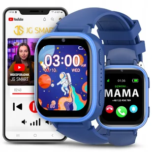 Smartwatch Dla Dziecka Dziecięcy Zegarek Telefon SIM Gry Nauka Aparat Bajki - Smartwatch Smartwatch Dla Dziecka Dziecięcy Zegarek Telefon SIM Gry Nauka Aparat Bajki - Smartwatch - miniaturka - grafika 1