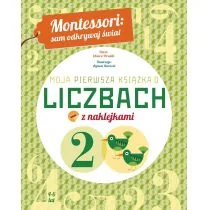Chiara Piroddi Montessori sam odkrywaj świat Moja pierwsza książka o liczbach - Książki edukacyjne - miniaturka - grafika 1