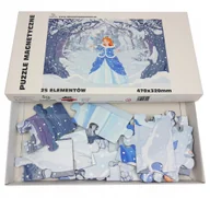 Puzzle - Puzzle magnetyczne - KRÓLOWA LODU - 25 elementów - miniaturka - grafika 1