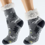 Skarpetki dla dzieci - Skarpetki Zimowe Grube Antypoślizgowe 32-35 Bezpieczne i Ciepłe dla Dzieci - miniaturka - grafika 1