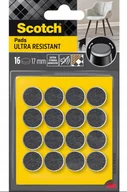 Meble modułowe i akcesoria - SCOTCH PADS ULTRA RESISTANT PODKŁADKI FILCOWE 17mm 16szt - miniaturka - grafika 1