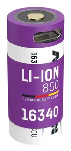 Ansmann 1300-0015 bateria do użytku domowego Bateria do ponownego naładowania 16340 Litowo-jonowa (Li-Ion) - Ładowarki i akumulatory - miniaturka - grafika 1