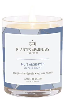 Świece - PLANTES&PARFUMS PROVENCE Świeca zapachowa perfumowana 180g kolekcja Fall/Winter - Silvery Night - Srebrzysta Noc 090208 - grafika 1