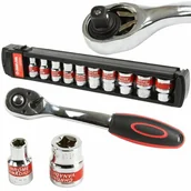 Klucze i nasadki - mar-pol klucze nasadowe 1/2" 8-24mm /grzechotka - miniaturka - grafika 1