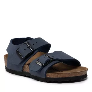 Buty dla chłopców - Sandały BIRKENSTOCK - New York Kids BS 0087771  Navy - grafika 1