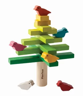 Plan Toys Balansujące drzewko, - Zabawki interaktywne dla dzieci - miniaturka - grafika 1