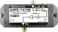Wzmacniacze antenowe - AMS Pharma Antena RTV AMS Wzmacniacz antenowy wewnętrzny AWS-141M - miniaturka - grafika 1