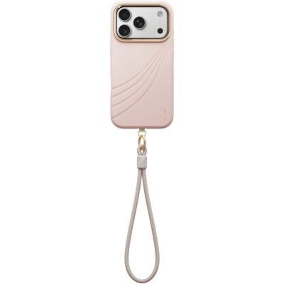 Etui UNIQ Coehl Serina Magnetic Charging do Apple iPhone 17 Pro/18 Pro Różowy + Smycz