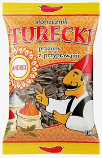 ANDREX SŁONECZNIK TURECKI Z PRZYPRAWAMI 100G - Popcorn - miniaturka - grafika 1