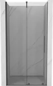 Ścianki i drzwi prysznicowe - Mexen Velar drzwi prysznicowe rozsuwane 100 cm, transparent, gun gray szczotkowany - 871-100-000-01-66 - miniaturka - grafika 1