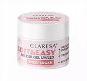 Żele do paznokci - Claresa żel budujący Soft&Easy gel sweet sugar 45g - miniaturka - grafika 1