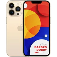 Telefony OUTLET - Apple iPhone 13 Pro MAX Gold 128GB Smartfon - Stan Bardzo Dobry - miniaturka - grafika 1