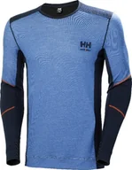 Bielizna sportowa męska - Helly Hansen Undershirt HELLY HANSEN Lifa Merino Crewneck, light blue 3XL - miniaturka - grafika 1