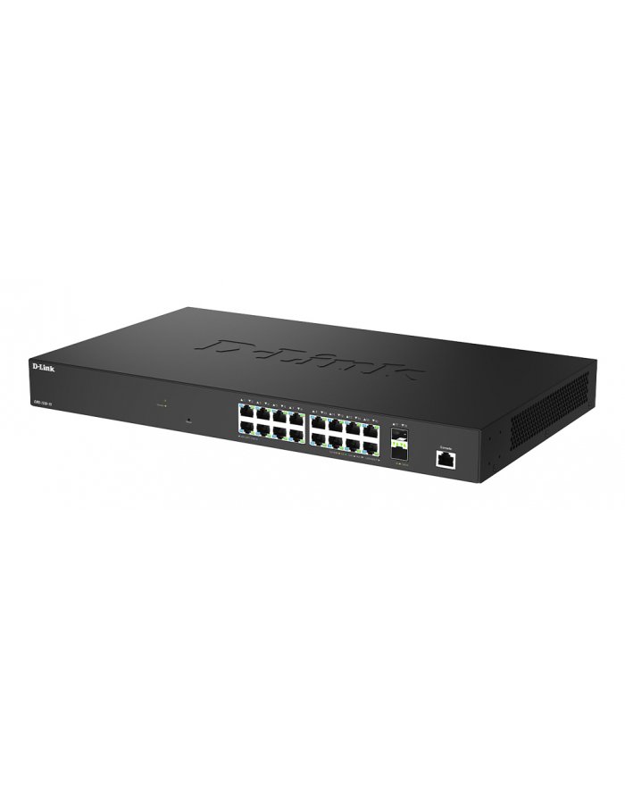 D-LINK Smart+ Switch L2+ 16 ports 2.5 GbE and 2 ports 10 GbE SFP+ DMS-1250-18/E