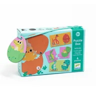 Puzzle - DJECO Puzzle duo ZABAWNE JAJKA - miniaturka - grafika 1