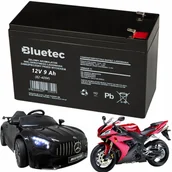 Części motocyklowe - Akumulator Żelowy Bezobsługowy 12V 9Ah Ups Zabawki - miniaturka - grafika 1