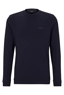 BOSS bluza męska slub curved, Dark Blue402., XXL - Bluzy męskie - miniaturka - grafika 1