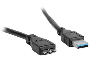Kabel microUSB-b(m)/a(m) 3.0 LANBERG, 0.5 m - Kable USB - miniaturka - grafika 1