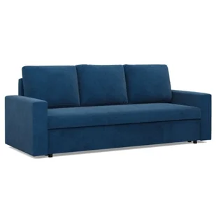 Kanapa 3osobowa, Neo Poso, 220x92x92 cm, granatowy - Sofy i kanapy - miniaturka - grafika 1