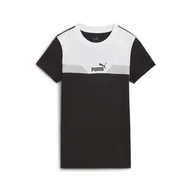 Koszulki sportowe damskie - Damska koszulka PUMA POWER PUMA Black - miniaturka - grafika 1