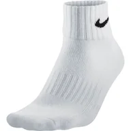 Skarpetki damskie - Skarpety Nike Value Cotton Quarter 3pary M SX4926 (kolor Biały, rozmiar 42-46) - miniaturka - grafika 1