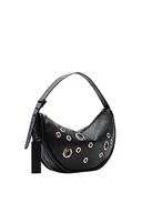 Torebki damskie - Desigual Women's BOLS_TITANICA Kuwait, Black, czarny - miniaturka - grafika 1