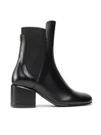 Botki damskie - Patrizia Pepe Botki 8Y0018/L011-K103 Czarny - miniaturka - grafika 1