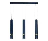 Lampy sufitowe - Brilagi - Żyrandol na lince POKER 3xGU10/25W/230V niebieski - miniaturka - grafika 1