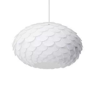 Beliani Lampa wisząca Lampa wisząca biała ERGES 28107 - Lampy sufitowe - miniaturka - grafika 1