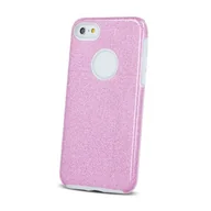 Etui i futerały do telefonów - TelForceOne Nakładka Glitter 3w1 do Samsung A03S różowa - miniaturka - grafika 1