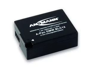 Ansmann Akumulator Li-Ion do Panasonic DMW BLC 12 A, 1000 mAh, 7.4 V - Kamery cyfrowe - akcesoria - miniaturka - grafika 1