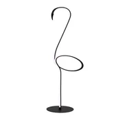 Lampy stojące - Podłogowa lampa Flamingo 05745/14/99 Lucide LED 14W RGBW metalowa czarna - miniaturka - grafika 1