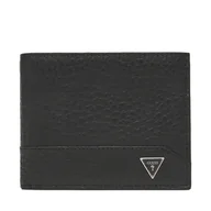 Portfele - Duży Portfel Męski Guess SMBAGR LEA24 Czarny - miniaturka - grafika 1