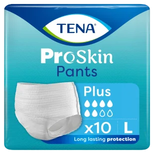 SCA Tena ESSITY POLAND SP Z O.O Proskin Pants Plus L pieluchomajtki 10 sztuk - Pieluchy dla dorosłych - miniaturka - grafika 3