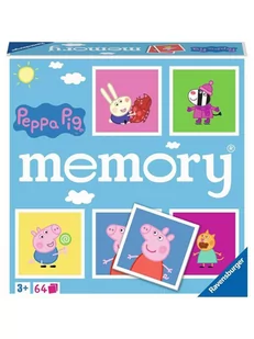 Ravensburger Peppa Pig Large Memory - Gry planszowe - miniaturka - grafika 1