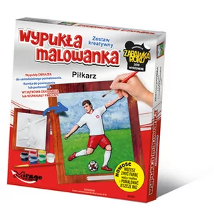 Wypukła malowanka Sport Piłkarz - Zabawki kreatywne - miniaturka - grafika 1