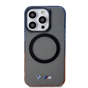 BMW BMHMP15XHTGE iPhone 15 Pro Max 6.7" szary/grey hardcase Gradient Bumper MagSafe - Etui i futerały do telefonów - miniaturka - grafika 9