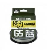 Żyłki wędkarskie - Plecionki Shimano Kairiki G5 Steel Gray 150m 0,15 mm - miniaturka - grafika 1