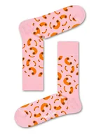 Skarpetki męskie - Happy Socks Skarpety "Macroni" w kolorze jasnoróżowo-pomarańczowym - miniaturka - grafika 1