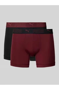 Bokserki z elastycznym paskiem z logo w zestawie 2 szt - Puma - Majtki damskie - miniaturka - grafika 1