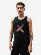 Koszulki męskie - BEZRĘKAWNIK Tank Top Męski Koszulka Bez Rękawów Czarny Point X Vice XXL - miniaturka - grafika 1
