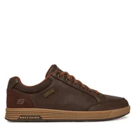 Sneakersy męskie - Sneakersy Skechers Sparkman 210944/CHOC Brązowy - miniaturka - grafika 1