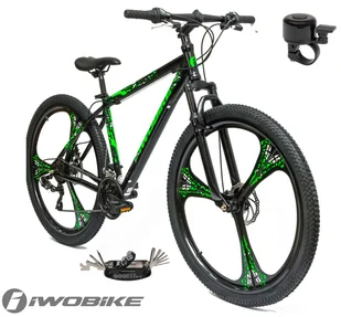Rower Męski Górski 29" MTB IWOBIKE Shimano 2025 Hardtail Amortyzacja Tarcze - Rowery - miniaturka - grafika 1