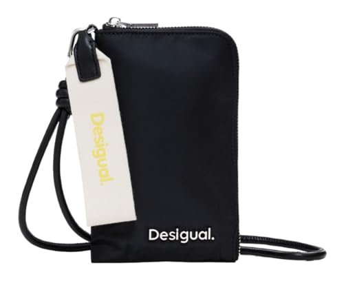 Desigual Women's Accessories Nylon Others Bi-Fold Wallet, czarny, czarny, 17