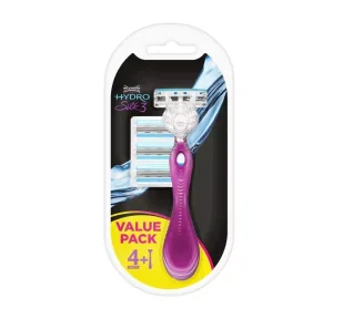 Wilkinson Hydro Silk 3 Maszynka I 4 Wkłady - Maszynki do golenia i wkłady - miniaturka - grafika 1