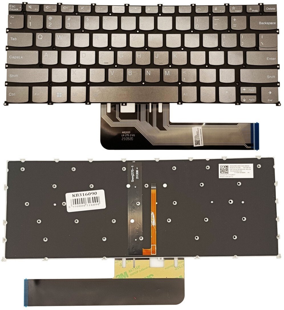 Klawiatura Lenovo Klawiatura LENOVO Thinkbook 14 G2 ITL z podświetleniem US KB316090