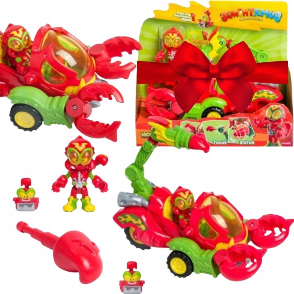 ZESTAW MAGICBOX SUPERTHINGS WILD SCORPION FIGURKA+POJAZD+AKCESORIUM