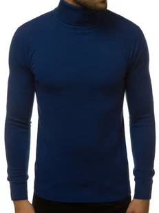 SWETER MĘSKI GOLF NIEBIESKI OZONEE TMK/YY02/4 - Ozonee - Swetry męskie - miniaturka - grafika 1