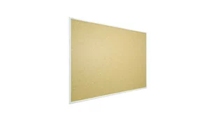 Tablica korkowa 100x80 cm rama drewniana lakierowana BIAŁA - Tablice i flipcharty - miniaturka - grafika 1